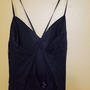 Long black maxi dress